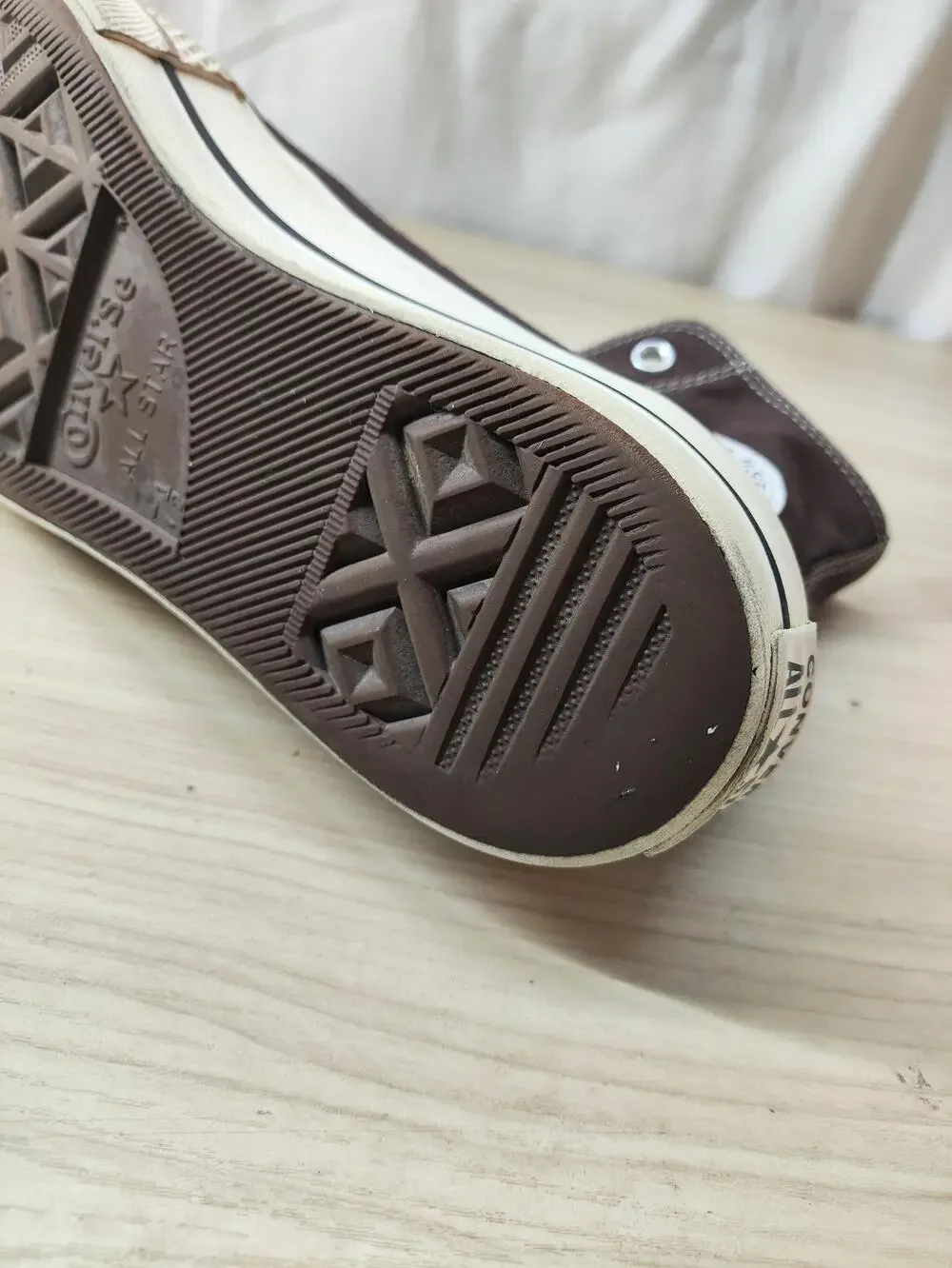 Converse Chuck 70 Shoes Mens Size 7.5 Brown Canvas High Top All Star 171209C